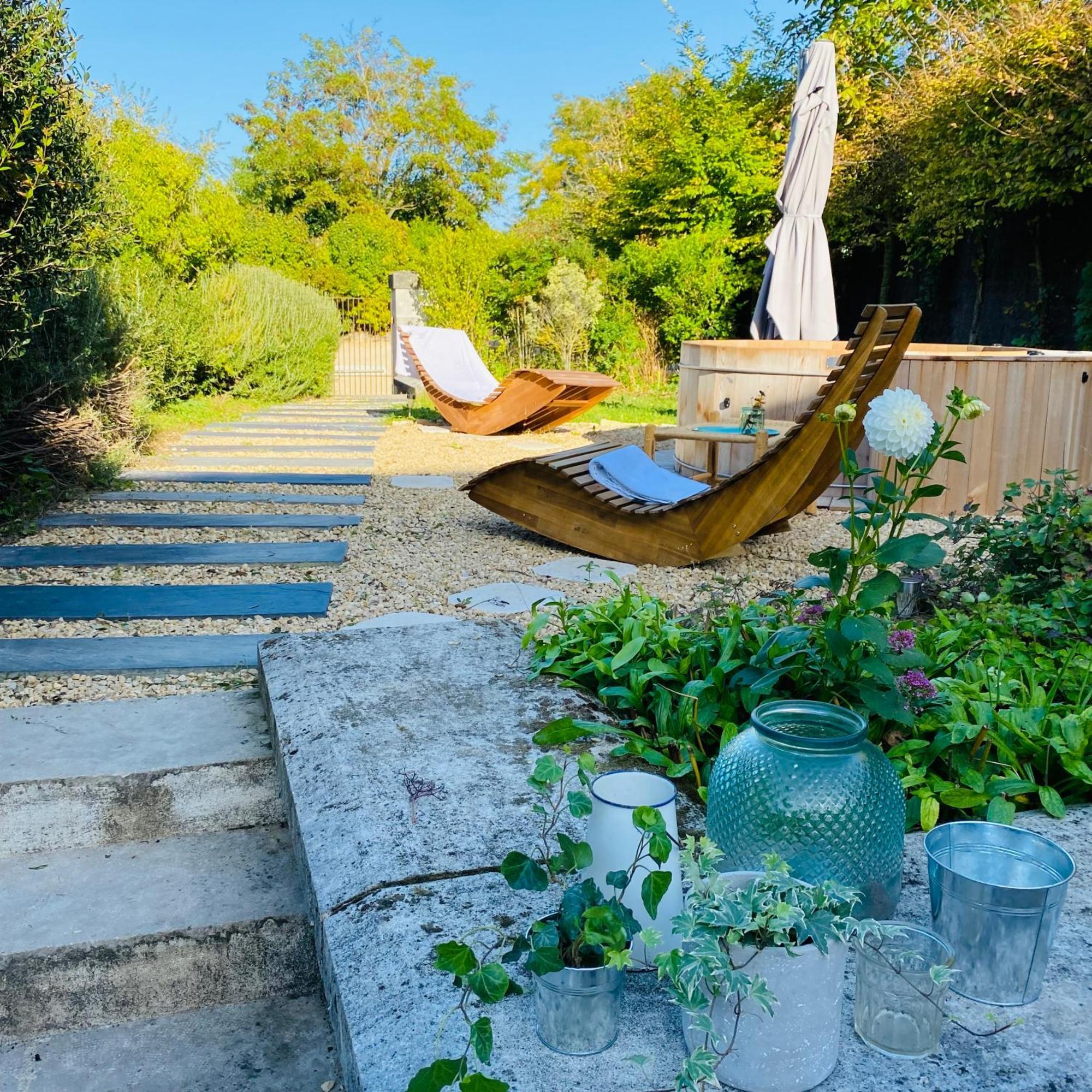 L'Ecrin De Verdure Ligré Exterior foto