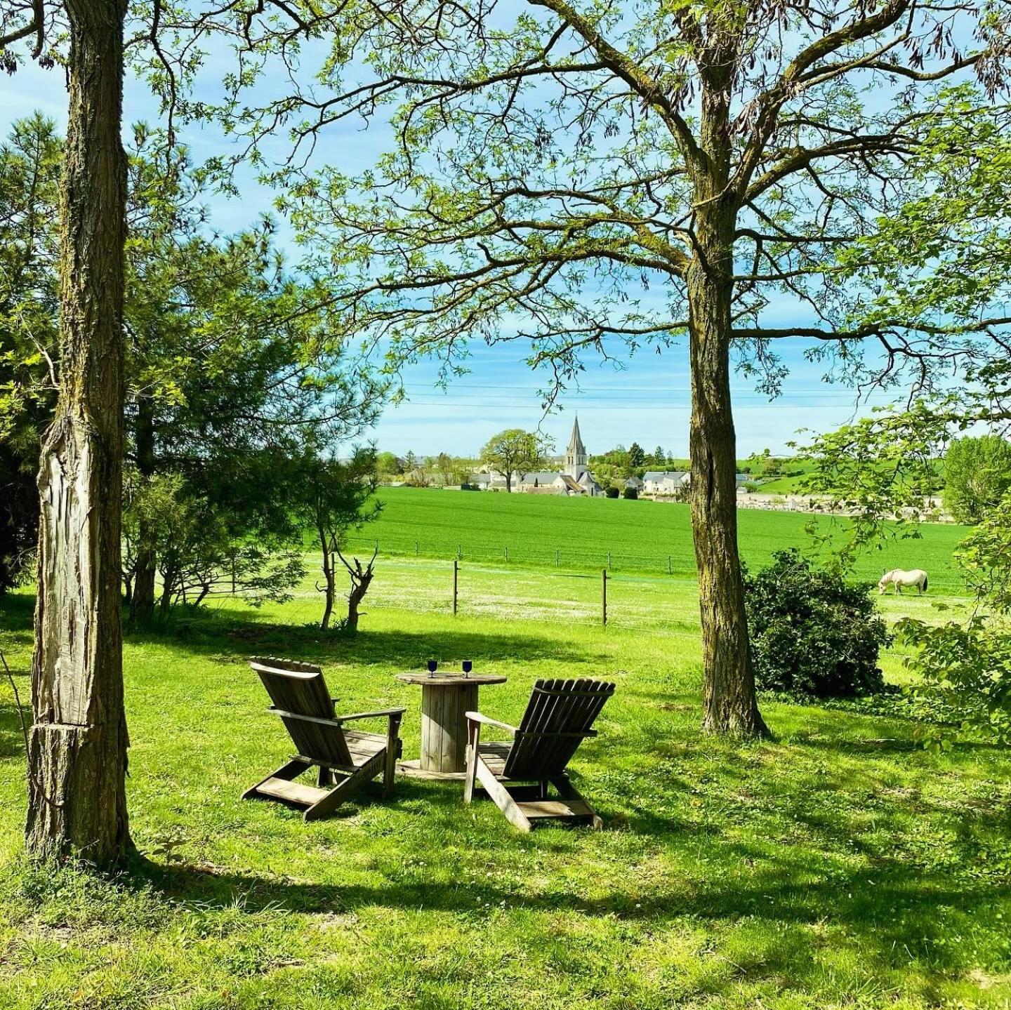L'Ecrin De Verdure Ligré Exterior foto